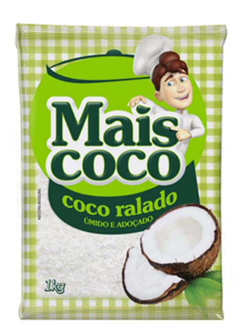 Coco Ralado Mais Coco 1Kg Sococo