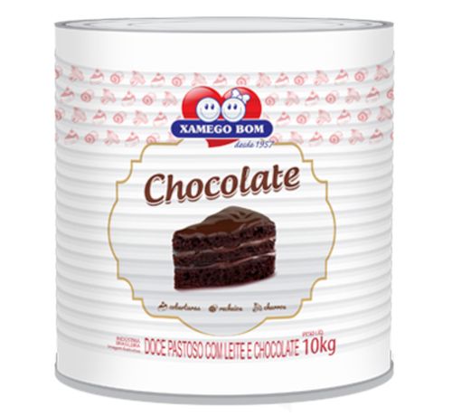 Doce Pastoso Com Leite Com Chocolate 10Kg Xamego Bom