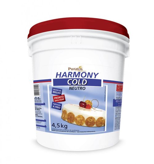 Geleia De Brilho Neutro Harmony Cold 4,5Kg Puratos