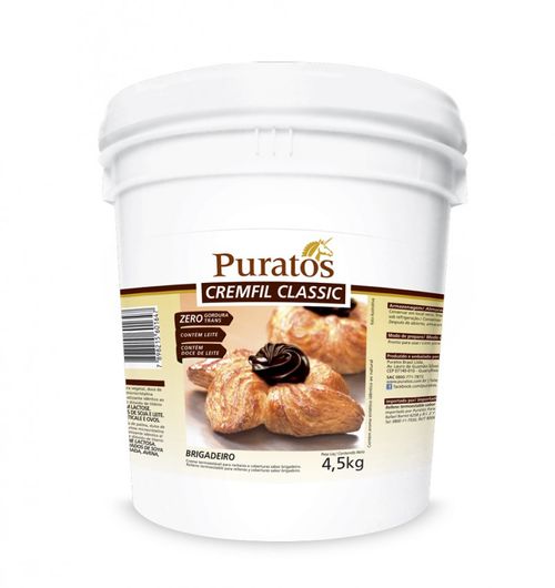 Recheio De Brigadeiro Cremfil 4,5Kg Puratos