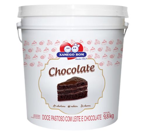 Doce Pastoso Com Leite E Chocolate Balde 9,8Kg Xamego Bom