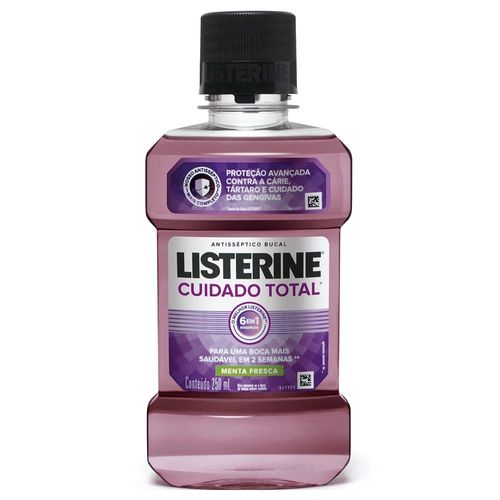 Enxaguante Bucal Listerine Cuidado Total 250Ml