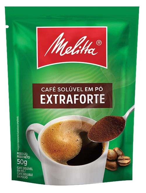 Café Melitta Solúvel Pó Extra Forte 50G