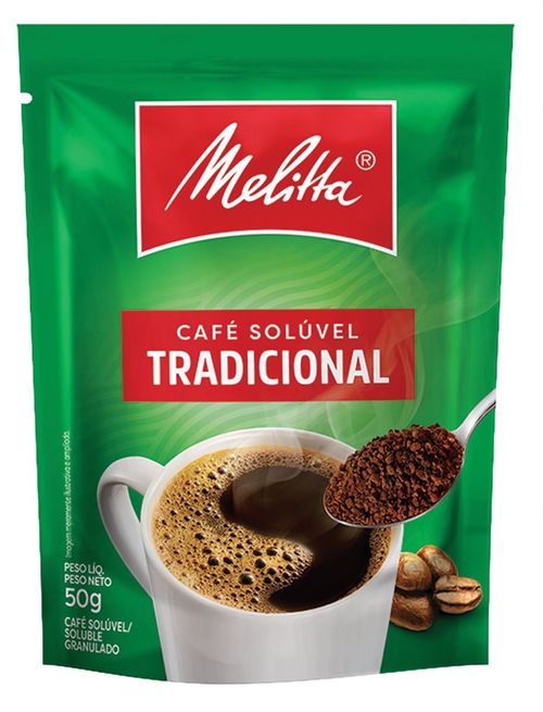 Café Melitta Solúvel Instantâneo Sachê 50G