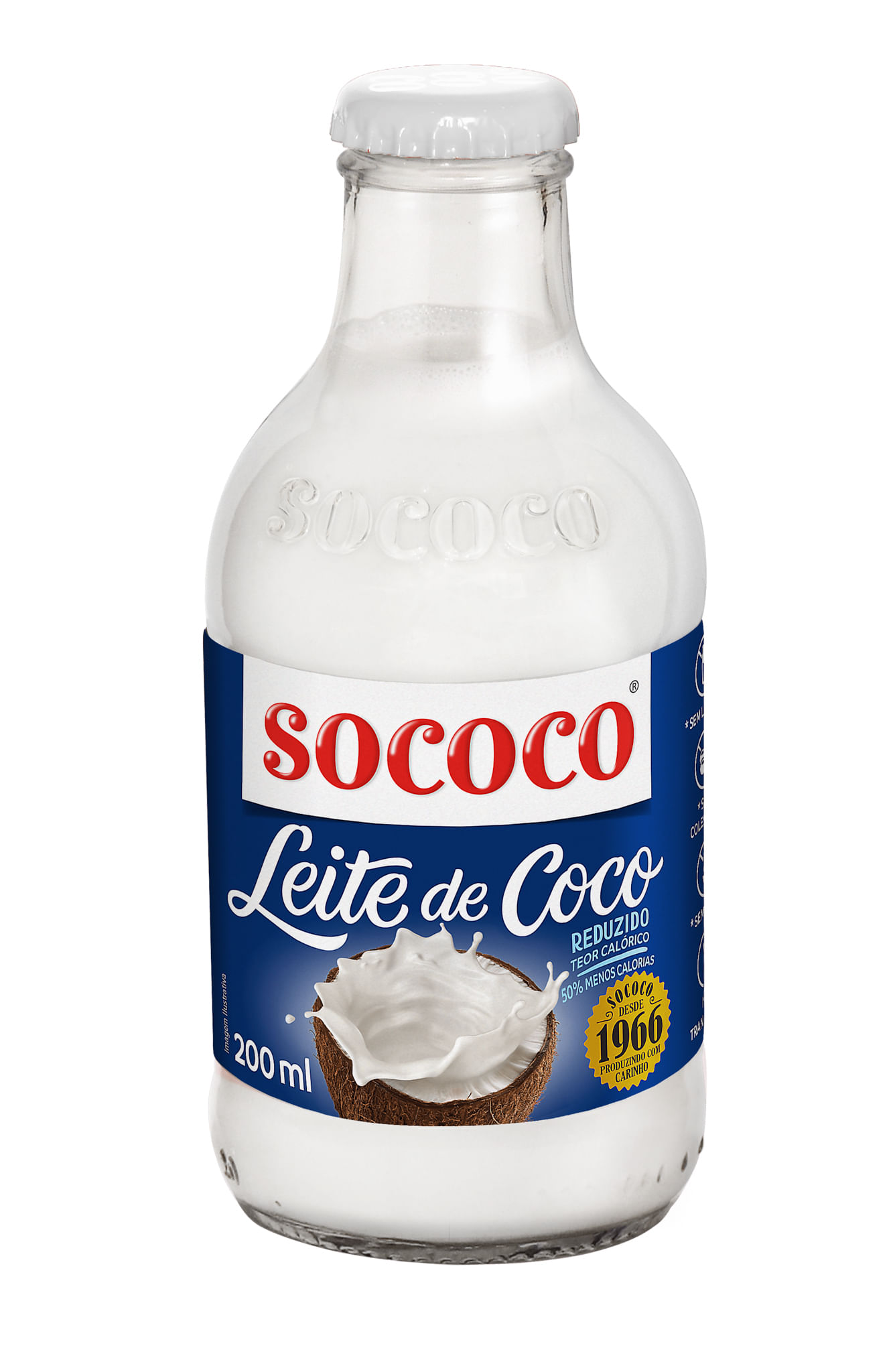 Leite De Coco Rtc 200ml Sococo