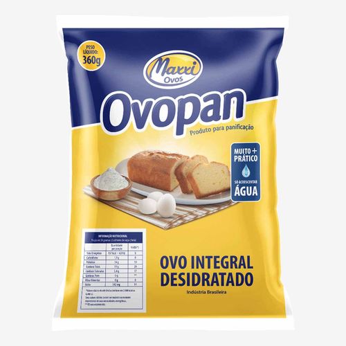 Ovo Em Pó Integral Ovopan 360G Maxxi  Ovos