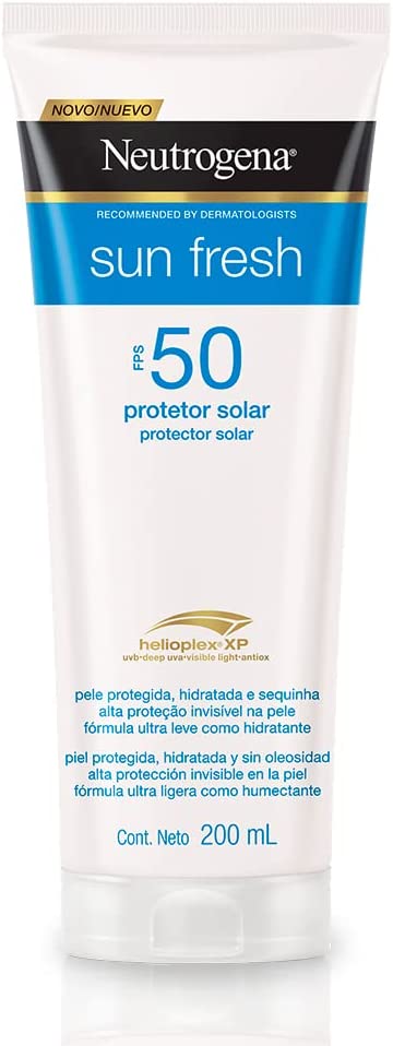 Neutrogena Protetor Solar Sun Fresh Fps50 200Ml