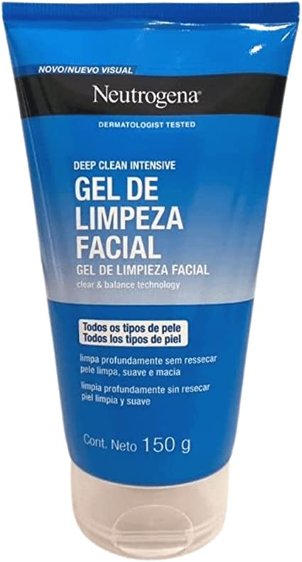 Neutrogena Skin Care Deep Clean Gel Limpeza 150G