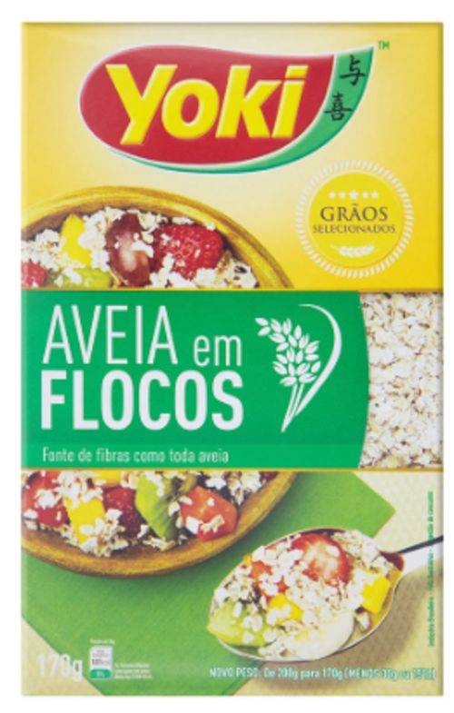 Aveia Em Flocos Yoki 170G
