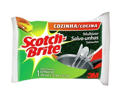 Esponja Salva Unhas Multiuso Unitária Scotch-Brite