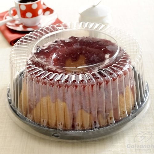 Embalagem G32 Torta Média Base Preta 750G Conjunto C/ 100 Galvanotek