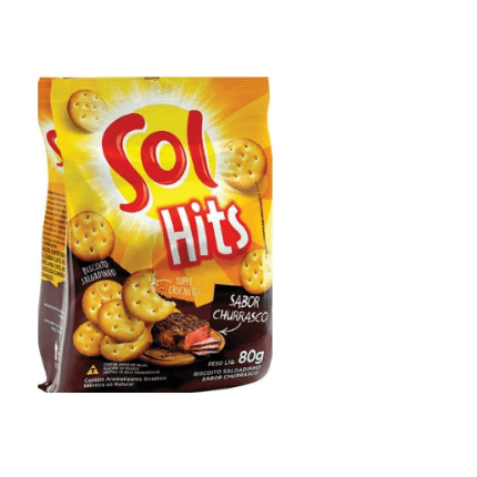 Biscoito De Churrasco Sol Hits 80G