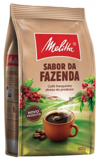 Café Pouch Melitta Tradicional Sabor Da Fazenda 500G
