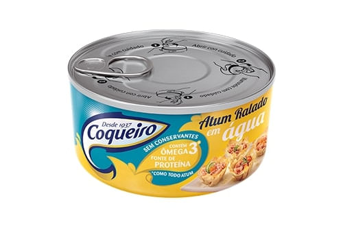 Atum Ralado Ao Natural Coqueiro 170G