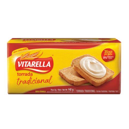 Torradas Tradicional Vitarella 142g