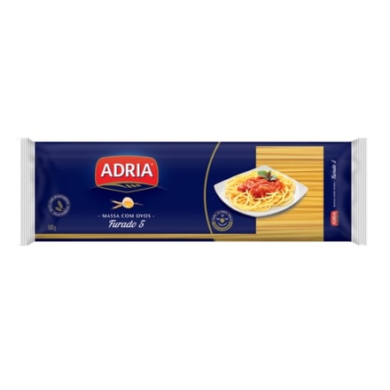 Macarrão Com Ovos Furado Adria 500g