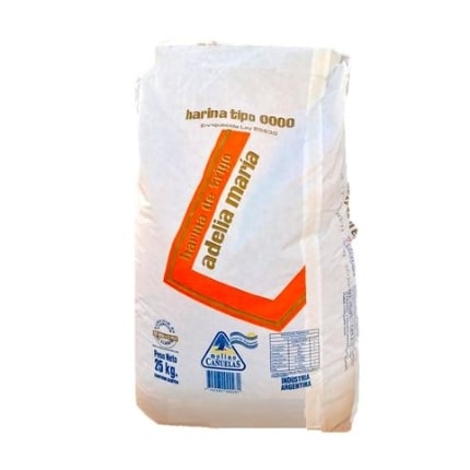Farinha De Trigo Adelia Maria 25Kg Canuelas
