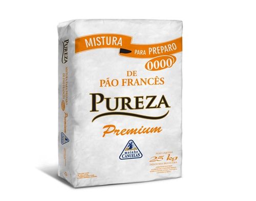 Pré Mistura De Pão Francês Pureza Premium 25Kg Cañuelas