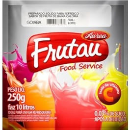Refesco Em Pó Sabor Goiaba Frutau 250g