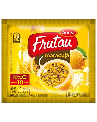 Refresco Em Pó Sabor Maracujá Frutau 200g