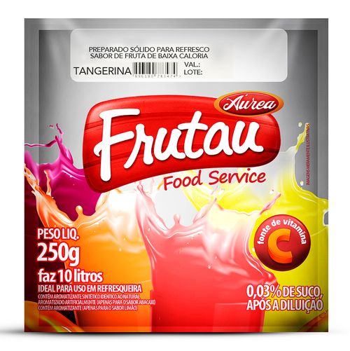 Refresco Em Pó Sabor Tangerina Frutau 200g
