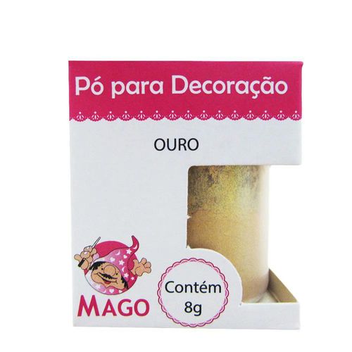 Pó Para Decoração Ouro 8g Mago