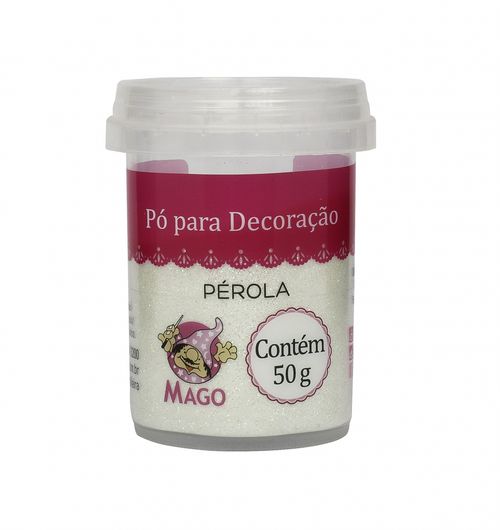 Pó Para Decoração Pérola 50g Mago