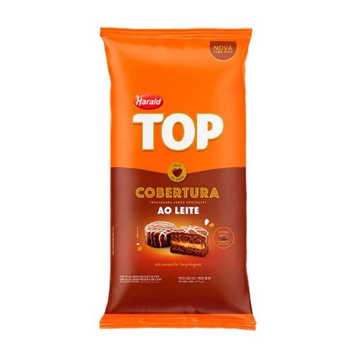 Cobertura Top Gotas De Chocolate Ao Leite 2,05Kg Harald