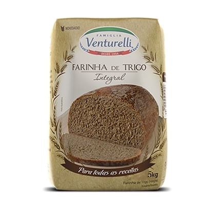 Farinha Integral W300 5Kg Venturelli