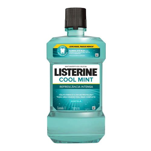 Enxaguante Bucal Cool Mint Listerine 1L