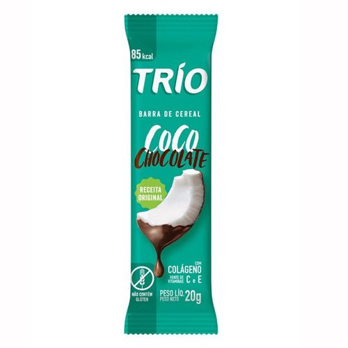 Trio Coco com Chocolate - 20g