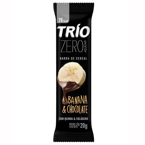Trio Zero Banana com Chocolate - 18g