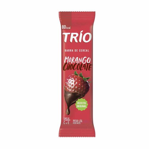 Trio Zero Morango com Chocolate - 18g