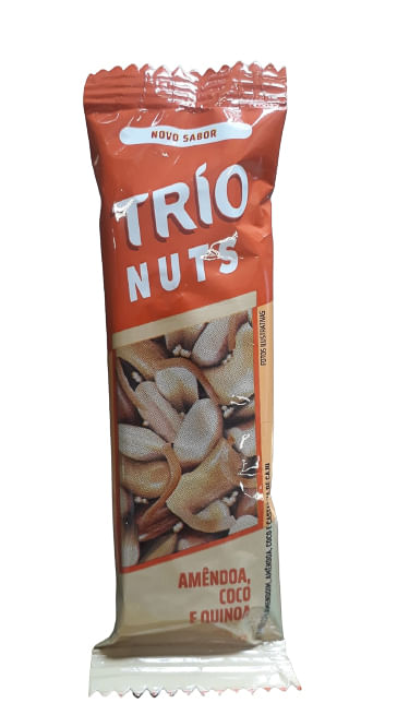 Trio Nuts Amêndoa/ Coco e Quinoa - 25g