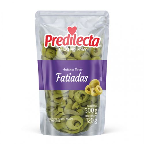 Azeitonas Verdes Fatiadas Em Conserva Predilecta 120g