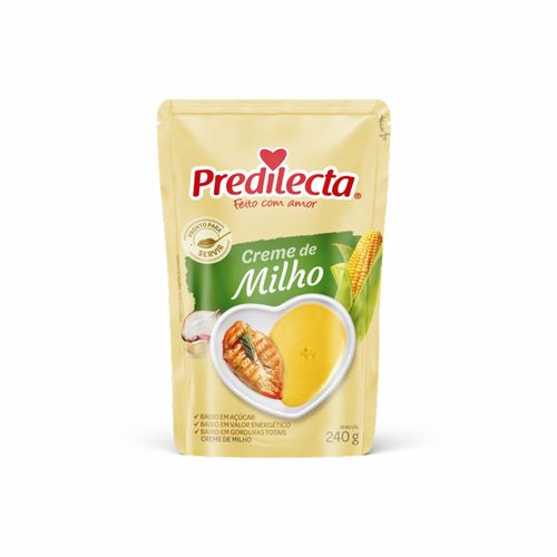 Creme De Milho Stand Up Predilecta 240G