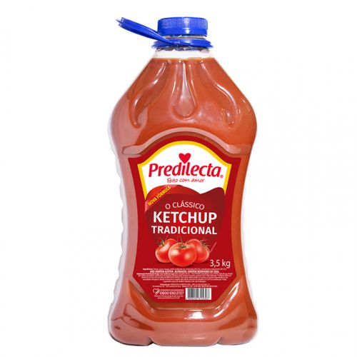 Galão De Ketchup Tradicional Predilecta 3,5 Kg