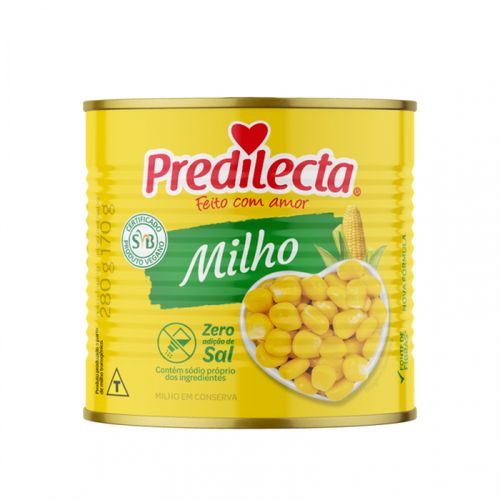 Milho Em Conserva Lata 170g Predilecta