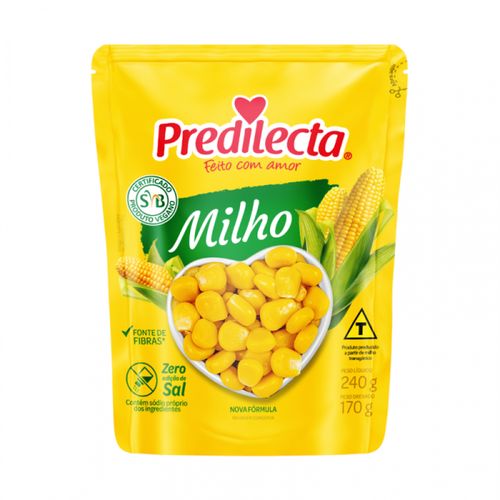 Milho Em Conserva Stand Up 170g Predilecta
