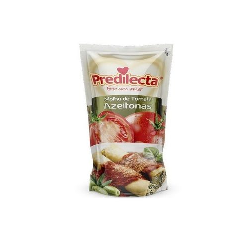 Molho De Tomate Azeitona Predilecta 340g