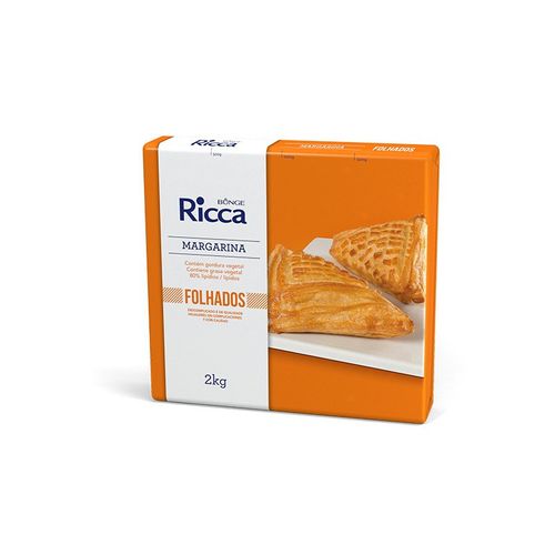 Margarina Folhada Ricca Placa 2kg Seara