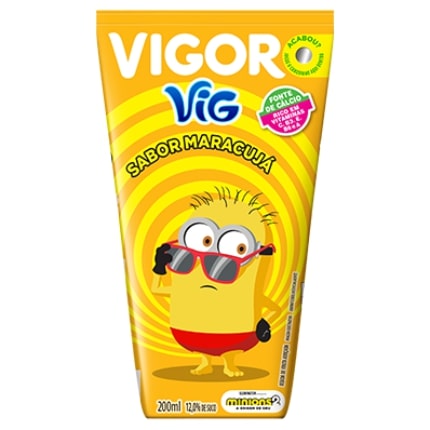 Bebida Mista De Maracujá Vig Turma Leco 200ml Vigor