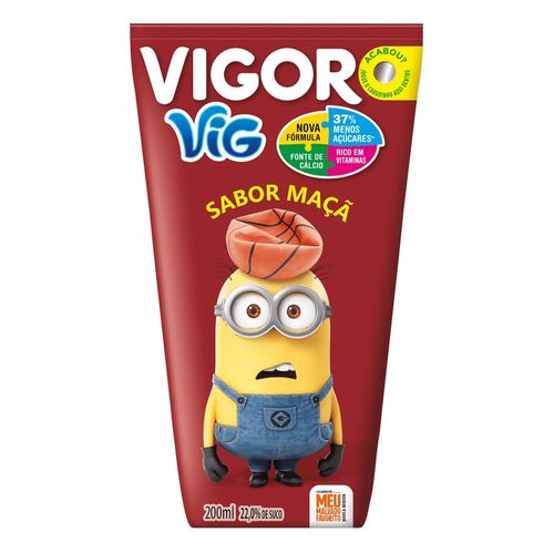 Bebida Mista De Maçã Vig Turma Leco 200ml Vigor