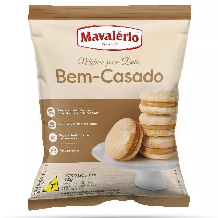 Mistura De Bolo Mavalério Bem Casado 1kg