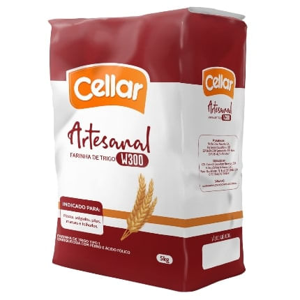 Farinha De Trigo W300 5Kg Cellar