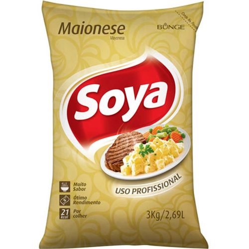 Maionese Bag Soya 3kg Seara Ingredientes