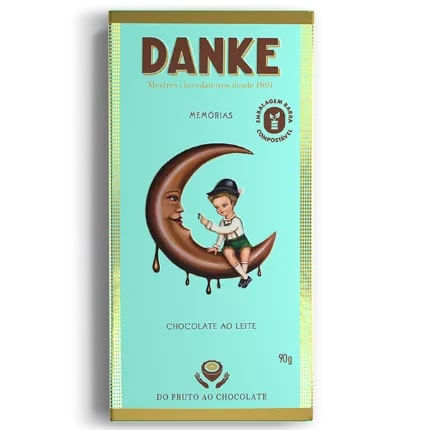 Barra De Chocolate Ao Leite 90G┬áDanke