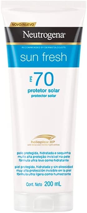 Neutrogena Protetor Solar Sun Fresh Fps70 200Ml