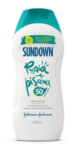 Sundown Protetor Solar Regular Starck Fps50 200Ml Johnsons