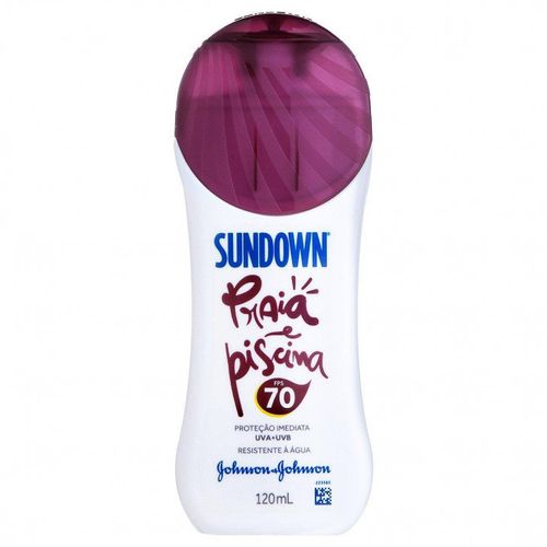 Sundown Protetor Solar Fps70 200Ml Johnsons